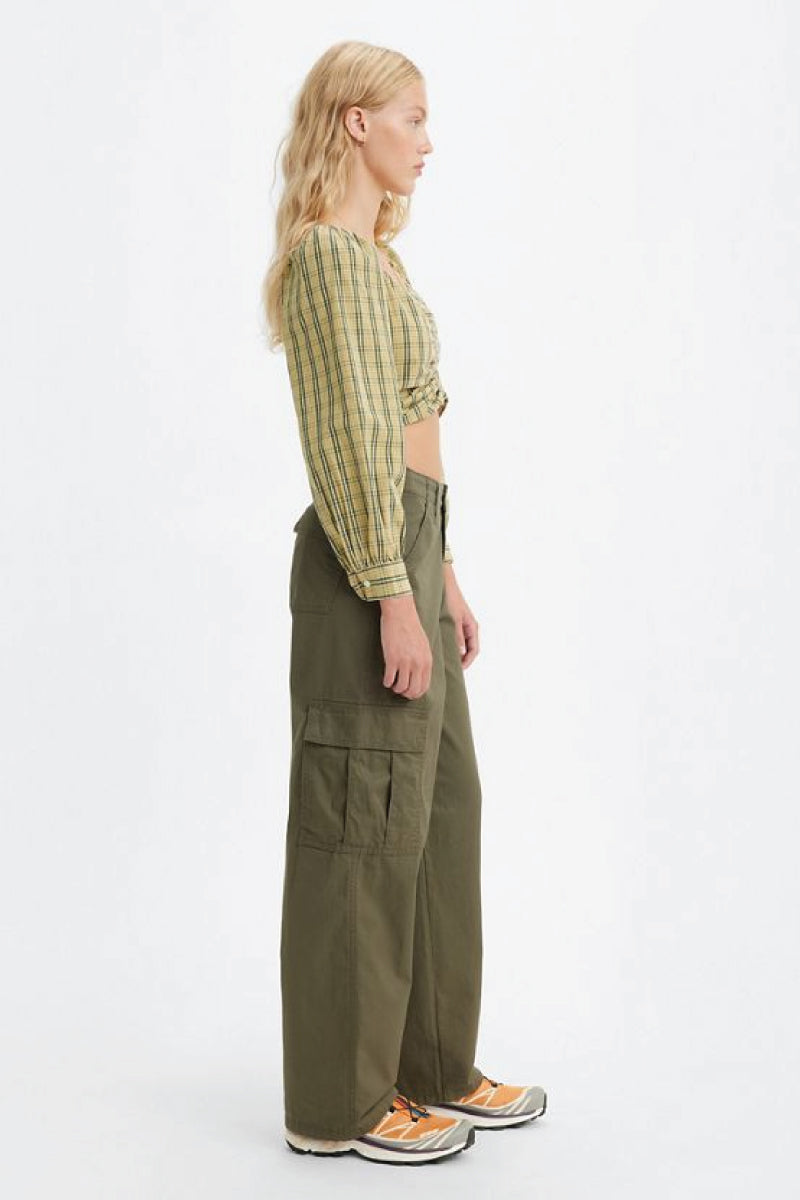 High Waist Cargo Pants for Women - Stylish and Functional